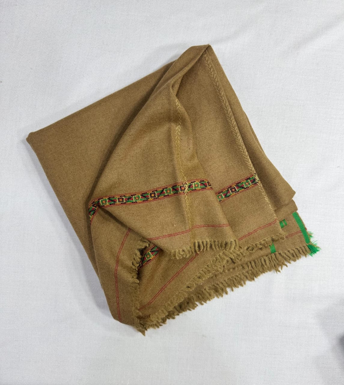 Tana Bana Pure Pashmina Wool made Dhusa | Double Pat| Traditional Bail