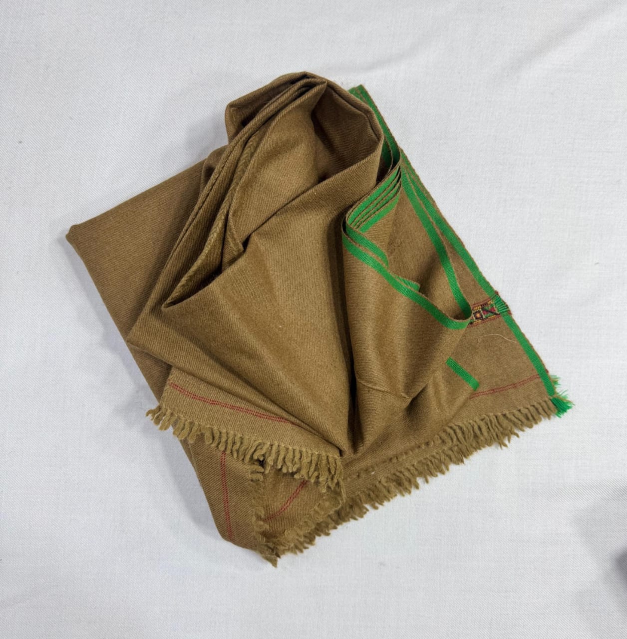 Tana Bana Pure Pashmina Wool made Dhusa | Double Pat| Traditional Bail