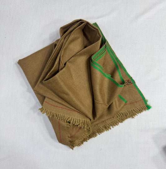 Tana Bana Pure Pashmina Wool made Dhusa | Double Pat| Traditional Bail