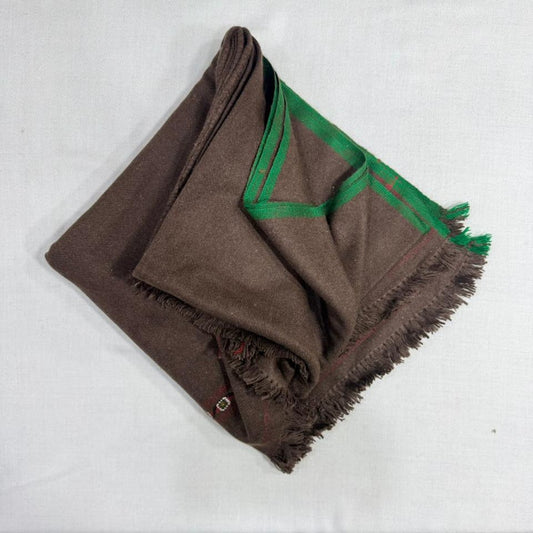 Tana Bana Pure Pashmina Wool made Dhusa | Double Pat| Traditional Bail